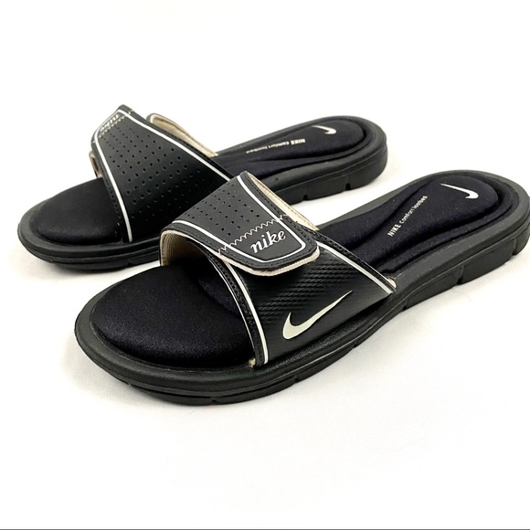 Nike Shoes | Nike Cushioned Velcro Slides | Poshmark